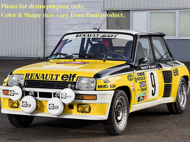 1/10 Lexan Clear RC Car Body Shell for RENAULT 5 GT WT190mm