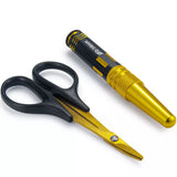 0-14mm Hole Puncher Reamer w/Sleeve Curved Scissors for RC Car Body Shell Tools