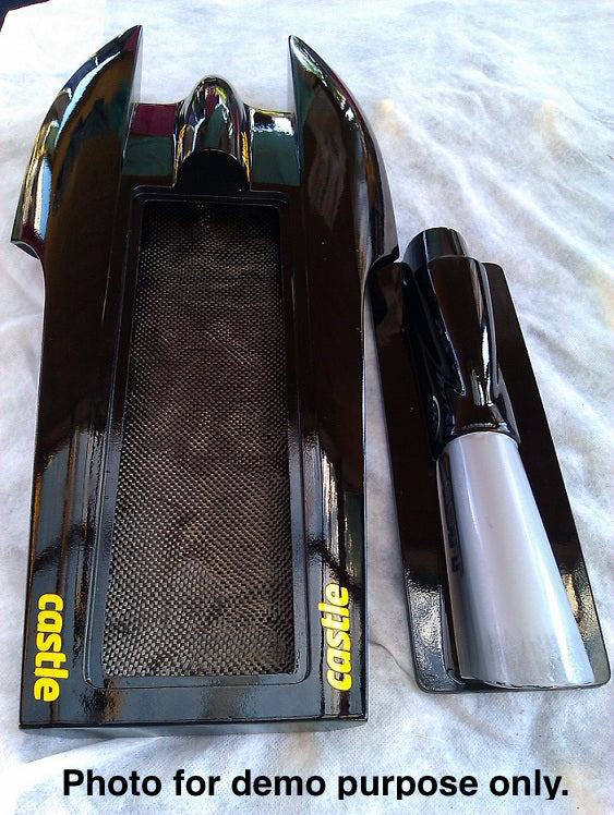 26" RC EP Fiberglass FRP Swifter Hydroplane Scale Racing Boat Hull