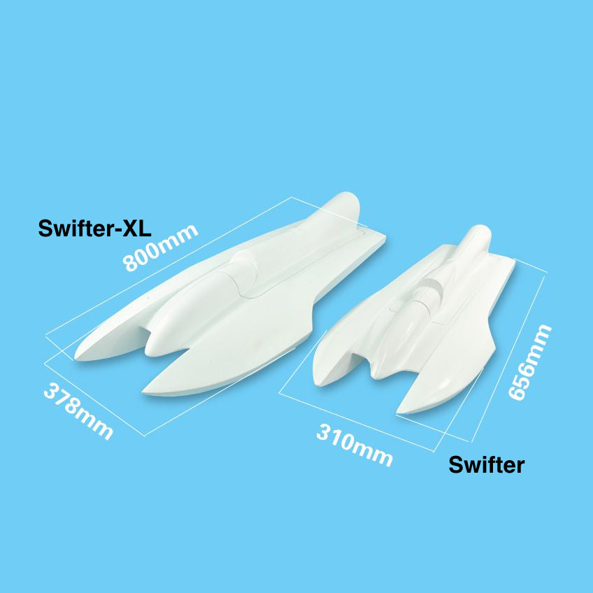 31.5" / 800mm RC Pro boat FRP Swifter-XL  Racing Hydro boat hull for GP & EP