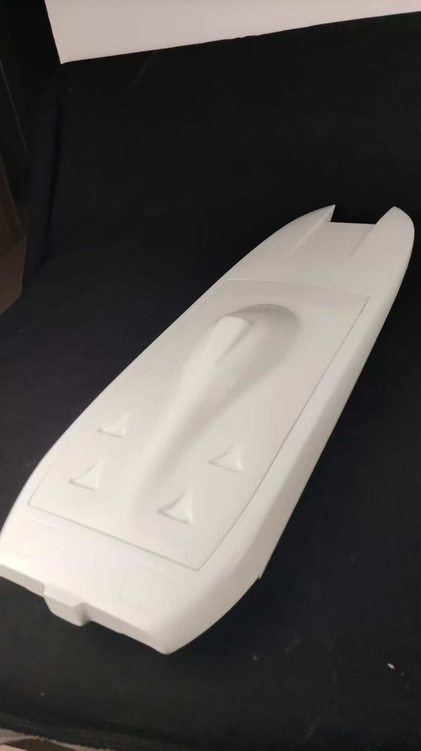 36" RC EP Silver Fox Catamaran Epoxy Fiberglass Racing Boat Hull- white