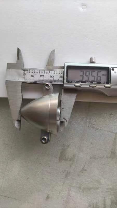 Aluminium Spinner Hub and carbon fiber  props for 3M Gliderman