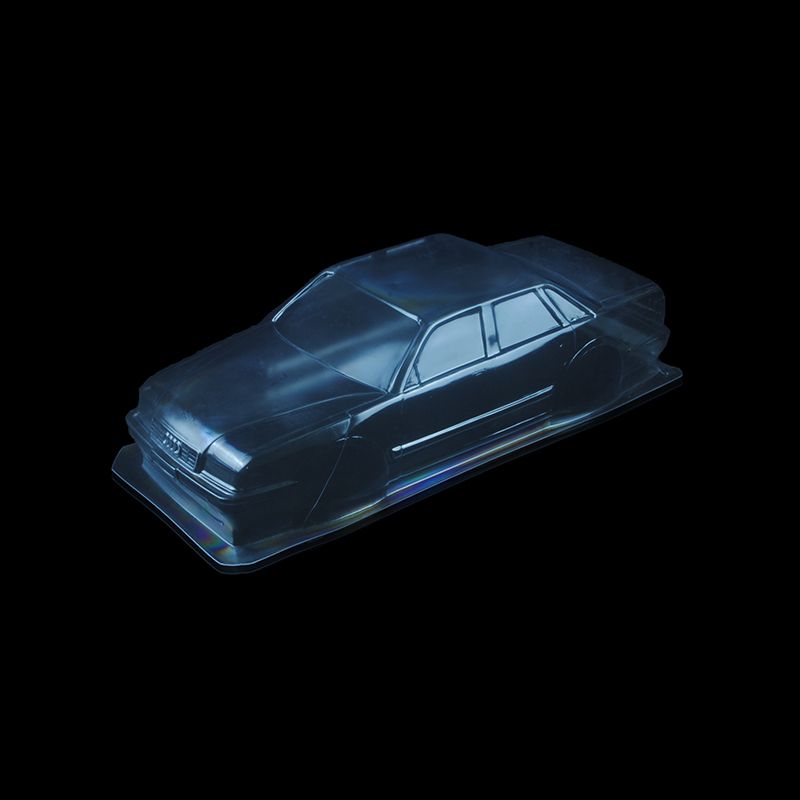1/10 Lexan Clear RC Car Body Shell for AUDI V8   WT 190mm