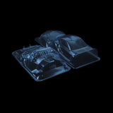 1/10 Lexan Clear RC Car Body Shell for TOYOTA SUPRA HYCADE   195mm