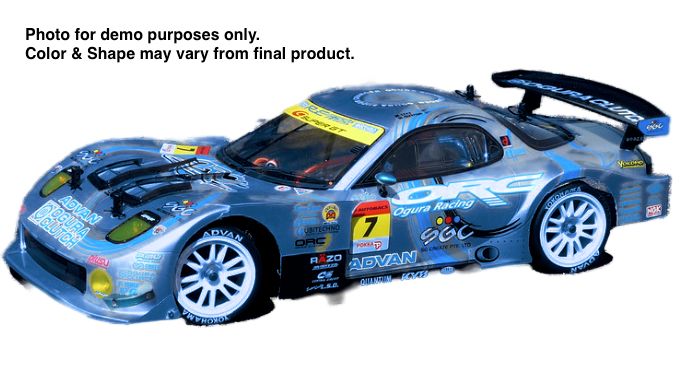 1/10 Lexan Clear RC Car Body Shell for MAZDA RX7 SGC-7 WT190mm – LittoHot