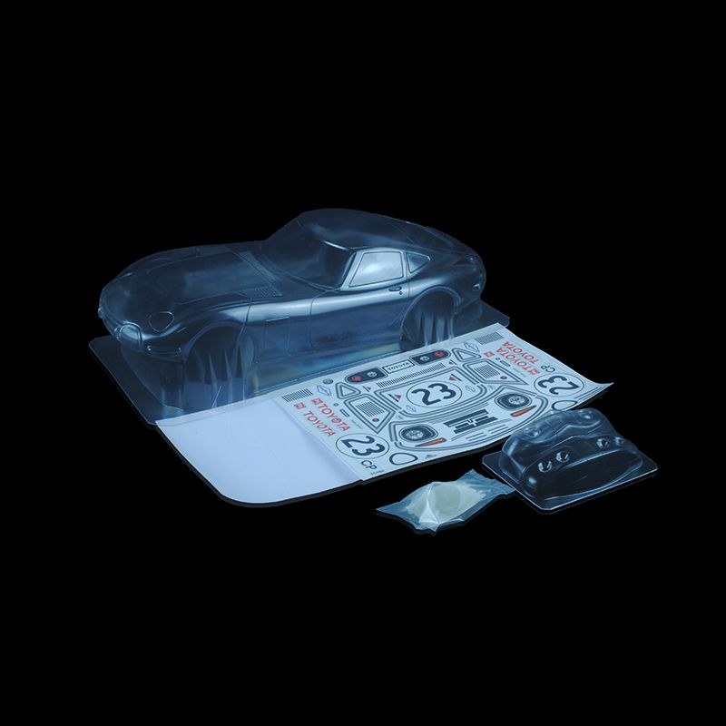 1/10 Lexan Clear RC Car Body Shell for 1966 TOYOTA GT2000  190mm