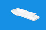 24" RC EP Epoxy Fiberglass Miss Supertest Hydroplane Scale Racing Boat Hull - White
