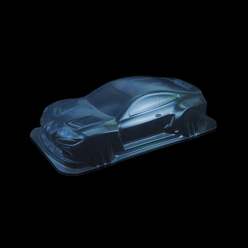 Pre-owned 1/8 Lexan Clear RC Car GT Body Shell for BMW M4 GT3 with WB360mm