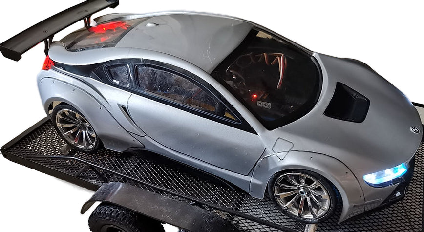1/10 Lexan Clear RC Car Body Shell for LB Works BMW i8  200mm