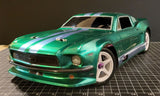1/10 Lexan Clear RC Car Body Shell for 1968 FORD MUSTANG FASTBACK  200mm