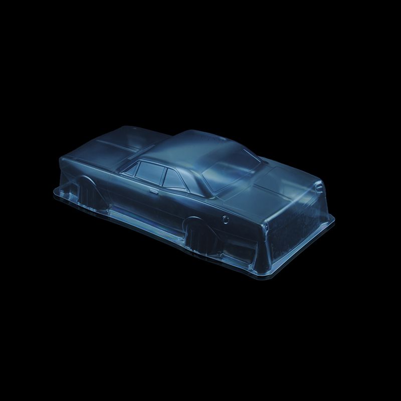 1/10 Lexan Clear RC Car Body Shell for  1974 DODGE POLARA RT 200mm