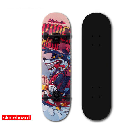 SK-CL Professional long board double rocker