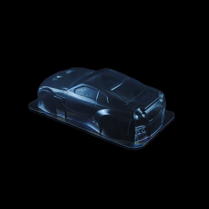 1/10 Lexan Clear RC Touring / Drift Car Body for LB NISSAN GTR R35-RR 3.0  200mm