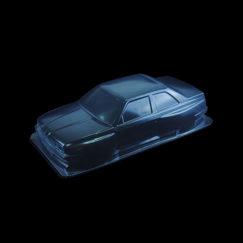 1/8 Lexan Clear RC Car GT Body Shell of BMW M3 E30 with WB 360mm