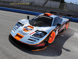 1/10 Lexan Clear RC Car Body Shell for McLaren F1-GTR  200mm