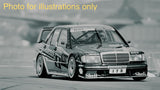 1/10 Lexan Clear RC Car Body Shell for BENZ 190E 2.5-16 Evolution II AMG  190mm