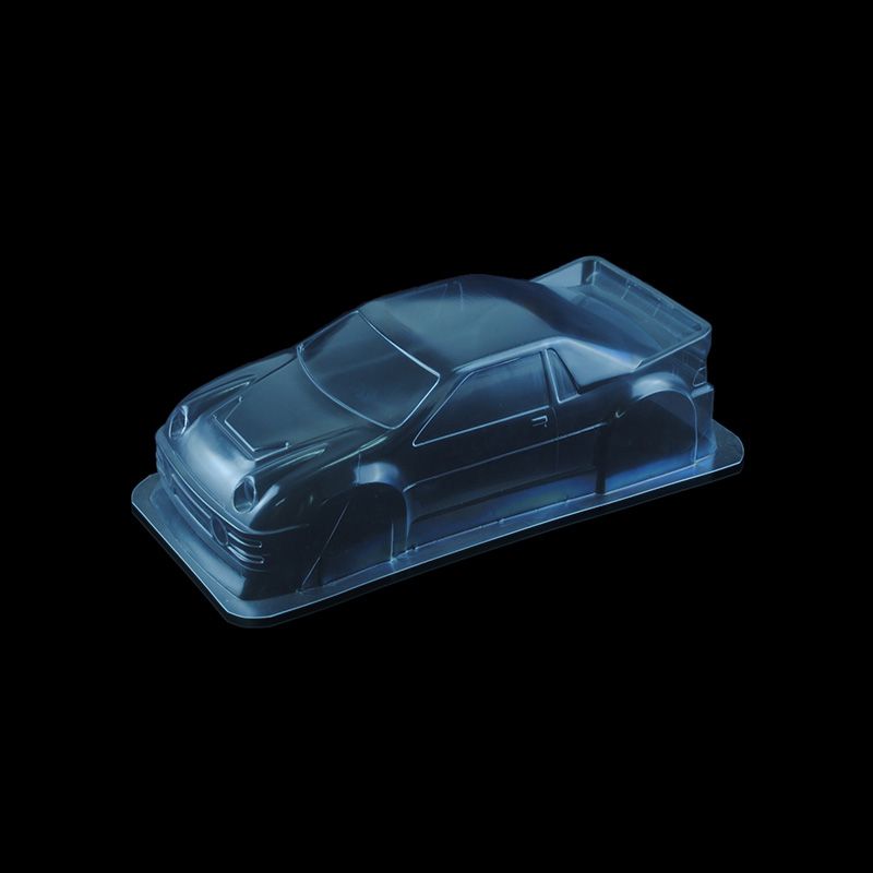 1/10 Lexan Clear RC Car Body Shell for M-Chassis MINI FORD RS200    WB 225mm