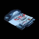1/10 Lexan Clear RC Car Body Shell for MINI MITSUBISHI EVOLUTION III 225mm