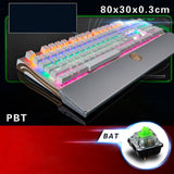 Widenman BK518 LED Backlit USB Wired Gaming 104-key Keyboard CF LOL (waterproof and dustproof)