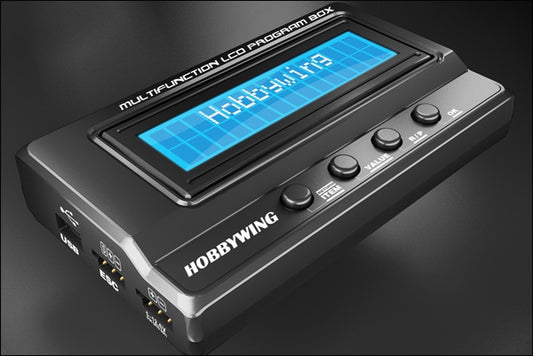 Hooray hobbywing 3-in-1 Professional programmable battery tester box set cards