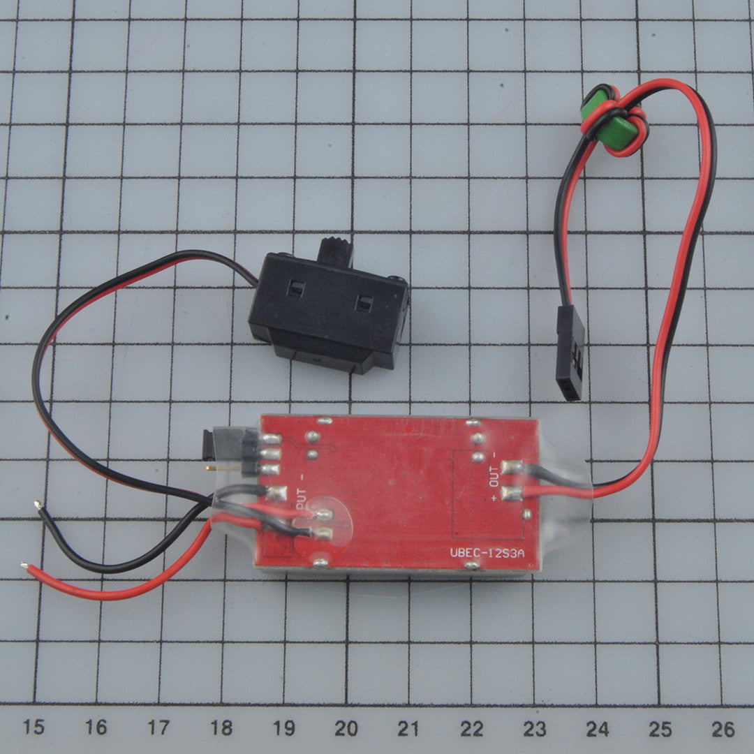UBEC with RF noice reduction 2S-12S Lipo 5V/6V 3A