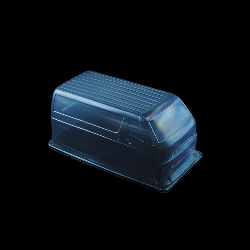 1/10 Lexan Clear RC Car Body Shell for M-Chassis MINI TOYOTA HIACE VAN  WB210mm