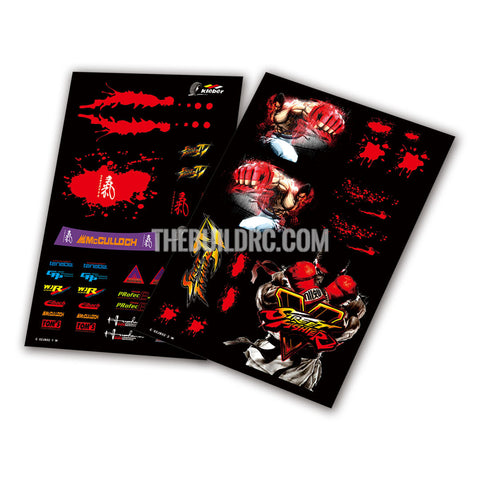 Street Fighter Aqueous Transfer Ultra-thin film Decals (2pc)
