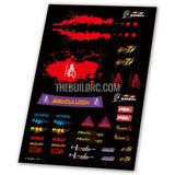 Street Fighter Aqueous Transfer Ultra-thin film Decals (2pc)
