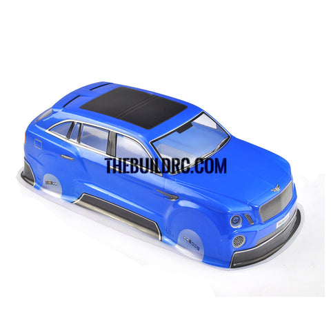 1/10 Blue PVC Bentley Body Shell for RC On Road Drift Car