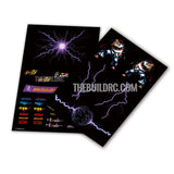 Street Fighter and thunder  Aqueous Transfer Ultra-thin film Decal (2pc)