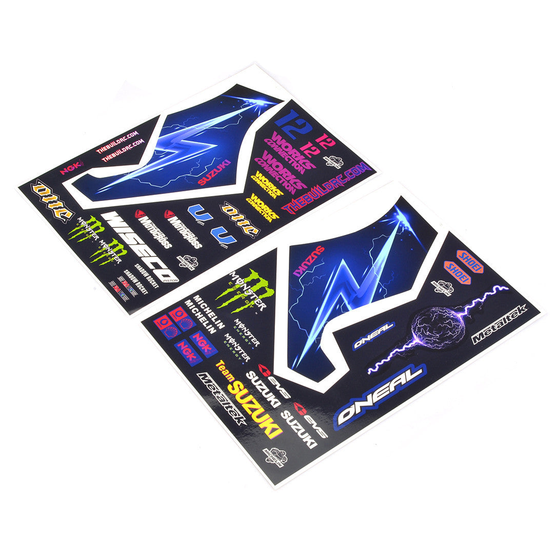 Ultra thin water decals for GT913 Superbike (2pc)