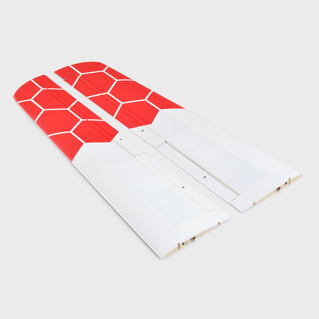 Main wing with flaps for 1.2M Speedo RC Slope Glider - Red