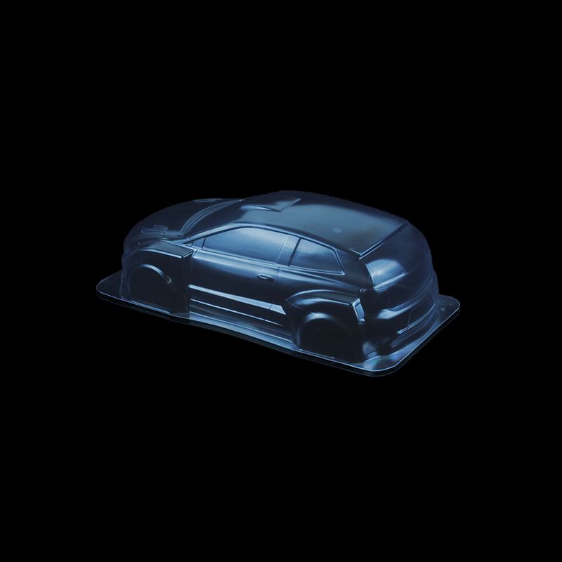 1/10 Lexan Clear RC Car Body Shell for VOLKSWAGEN POLO WRC WT190mm