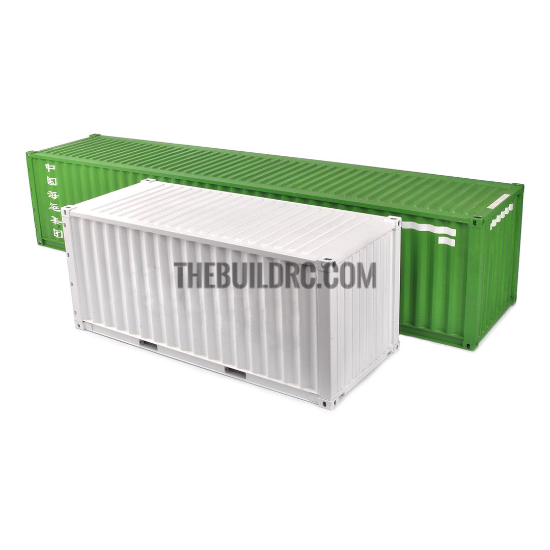 1/14 20ft 8'6" Aluminum Container - white