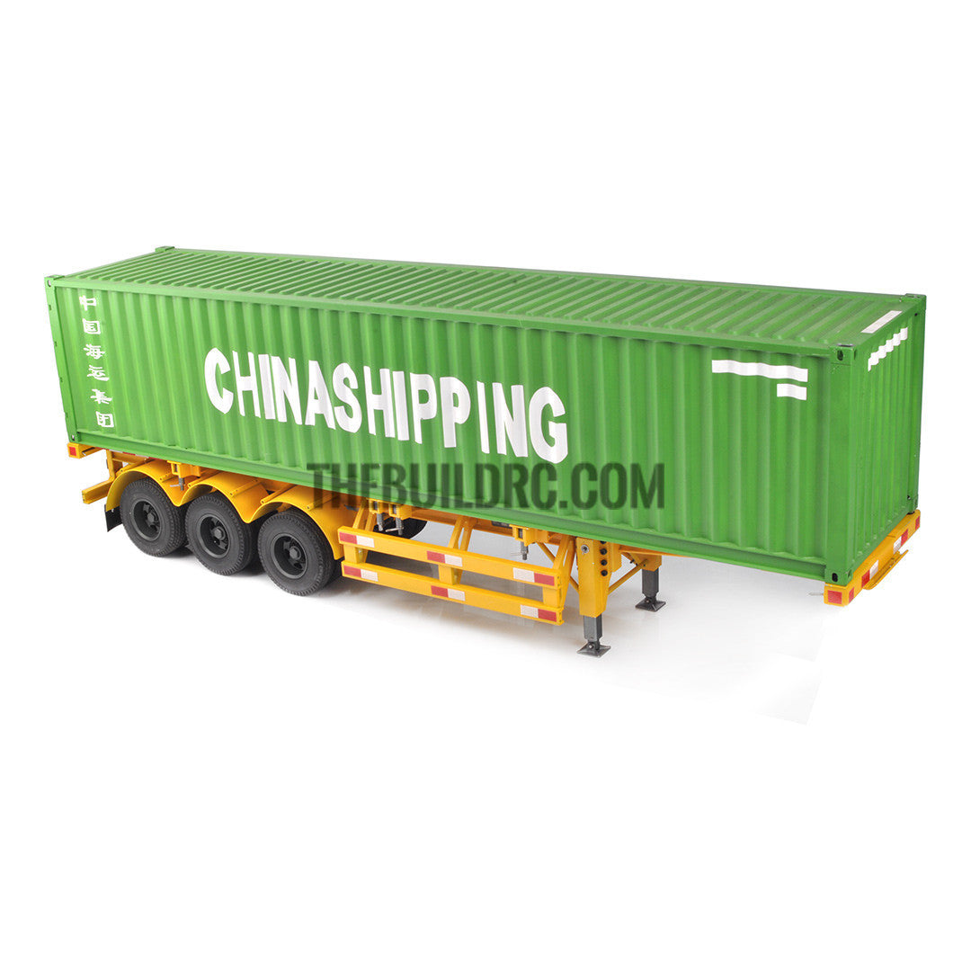 1/14 40ft 8'6" Aluminum Container - white