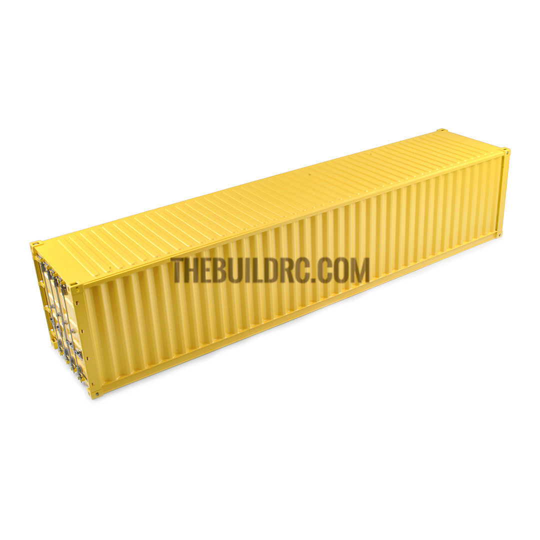 1/14 40ft 9'6" Aluminum Container - white