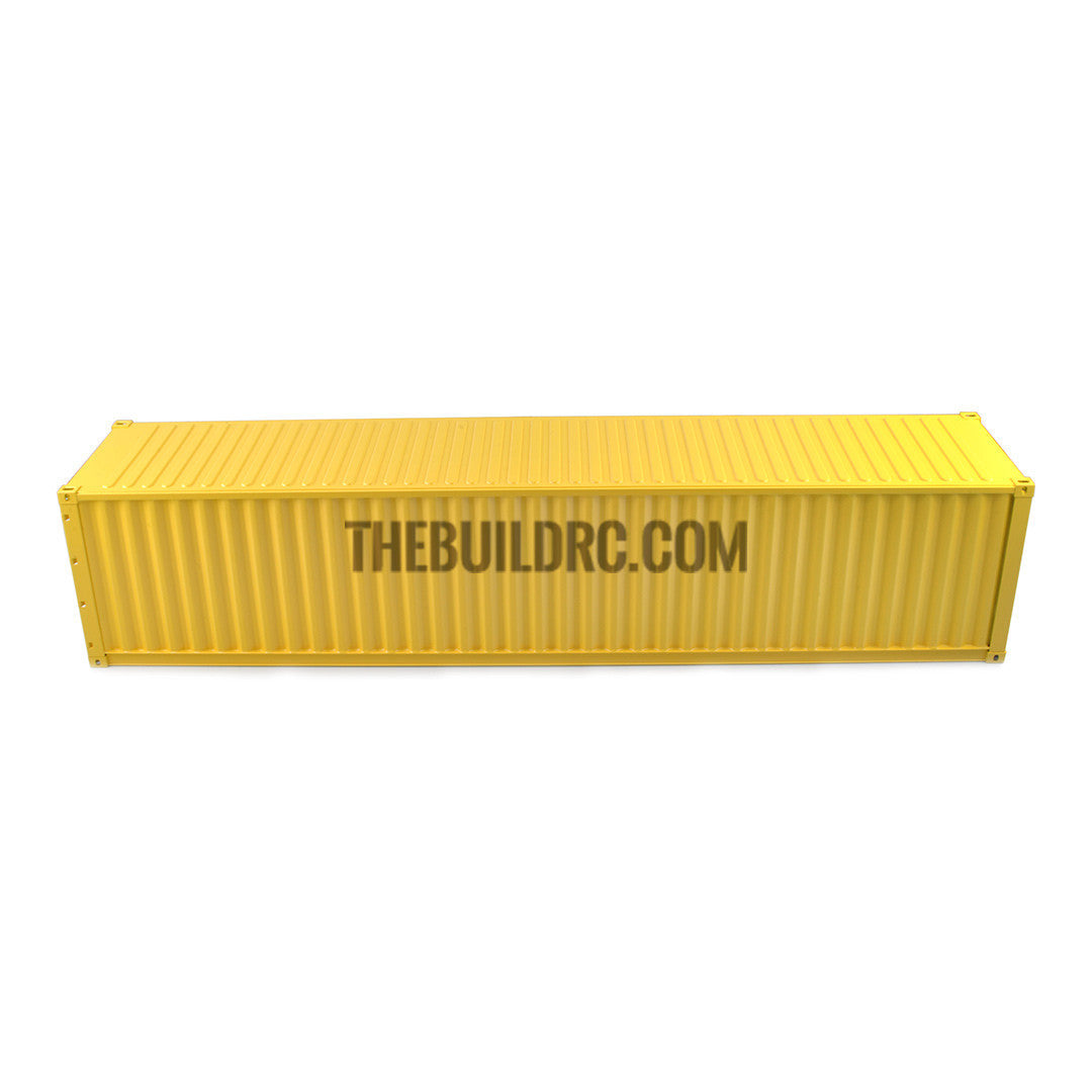 1/14 40ft 9'6" Aluminum Container - white