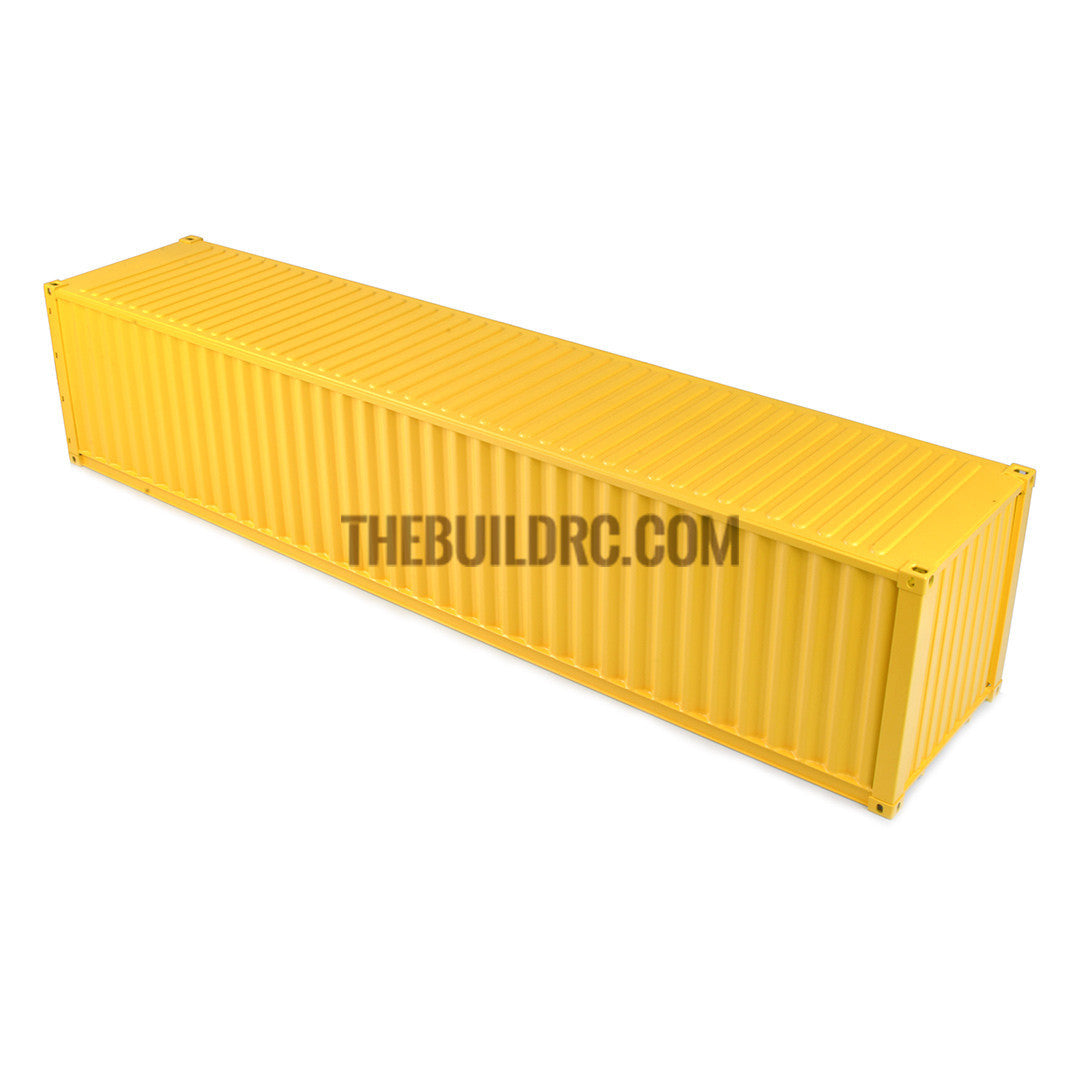1/14 40ft 9'6" Aluminum Container - white