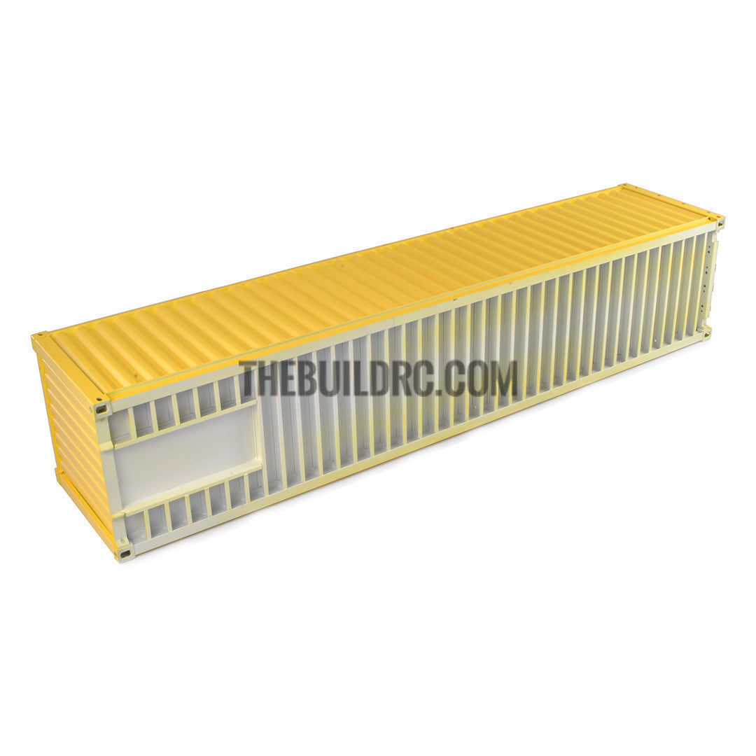 1/14 40ft 9'6" Aluminum Container - white