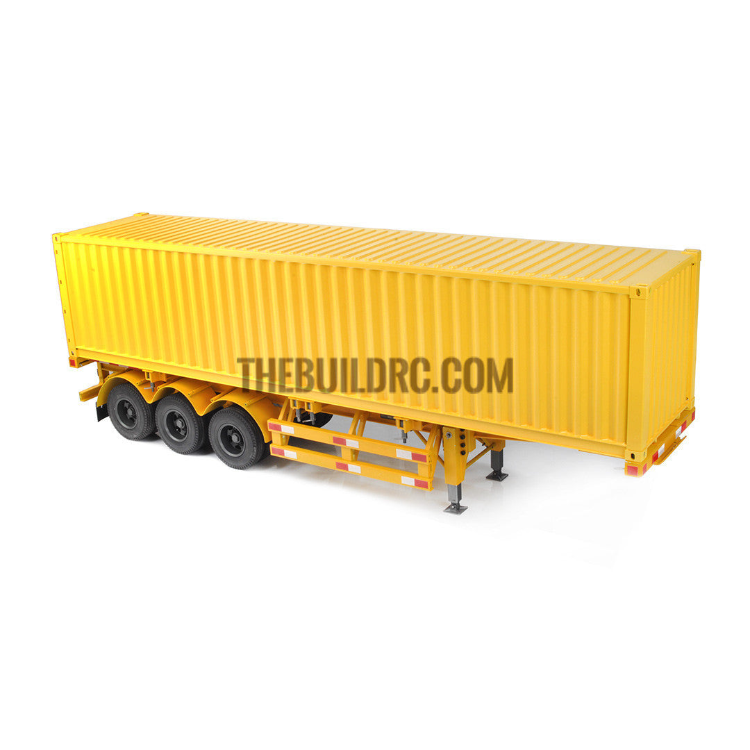1/14 40ft 9'6" Aluminum Container - white