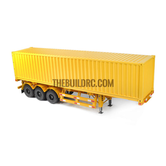 1/14 40ft 9'6" Aluminum Container - white