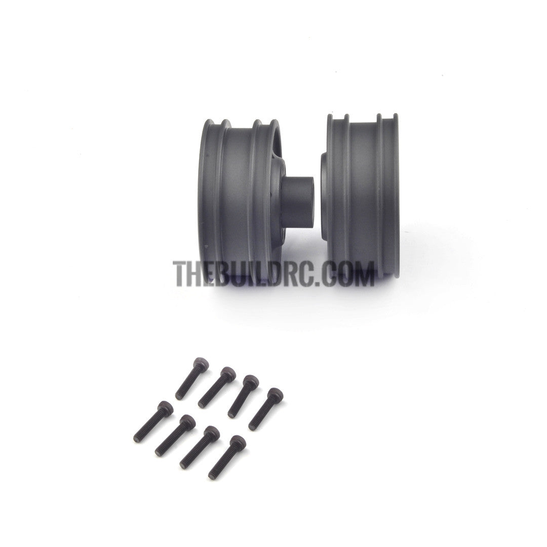 1/14 Aluminum Rims 4 pcs compatible with Tamiya