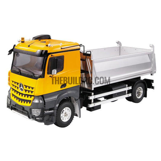 1/14 2-axis square bucket dumper truck kit (plastic version) compatible with Tamiya