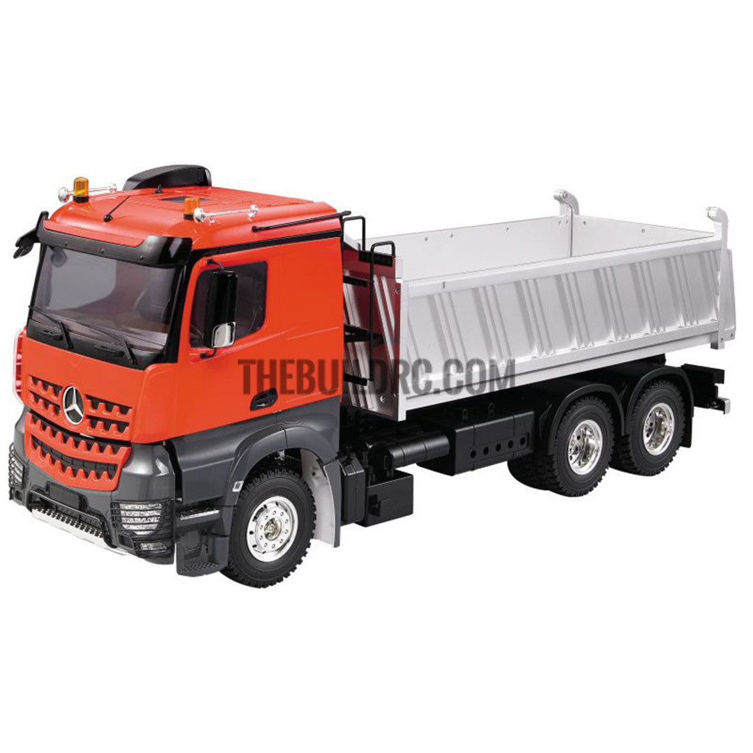 1/14 2-axis square bucket dumper truck kit (partial mental) compatible with Tamiya