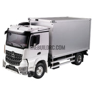 1/14 scale two-axis low top van kit compatible with Tamiya