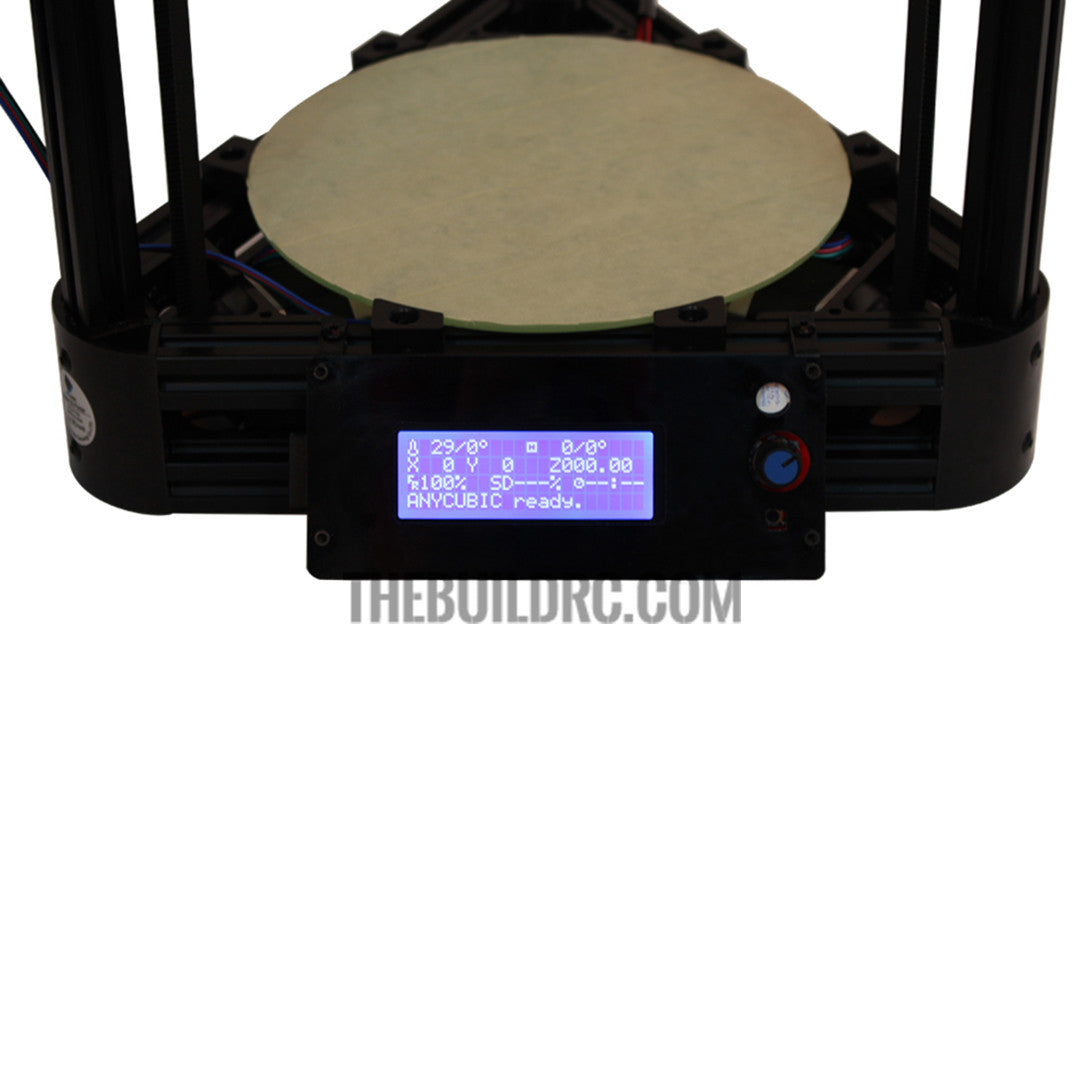 3D Printer Kit Large size Full Self-assembly Delta 3D Printer Kossel Pulley Guide Rail Version DIY Kit