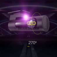 Smart HD Dash Camera - Portable Wi-Fi Vehicle Recorder with Wide Angle HD camera