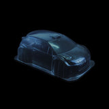 1/8 Lexan Clear RC Car GT Body Shell for CITROEN RALLY with WB360mm