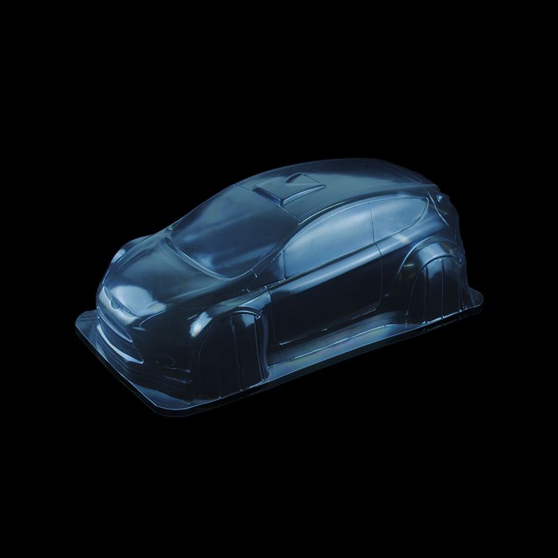 1/8 Lexan Clear RC Car GT Body Shell for FORD RALLY with WB360mm