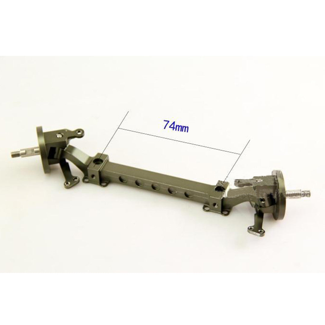 1/14 Aluminum Unpowered Front Axle Tilt Design Emulation for truck tractor/dump truck